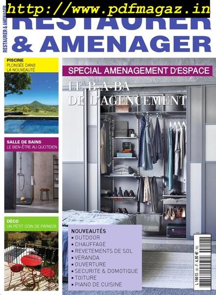 Restaurer & Amenager – juin-juillet 2019 Cover