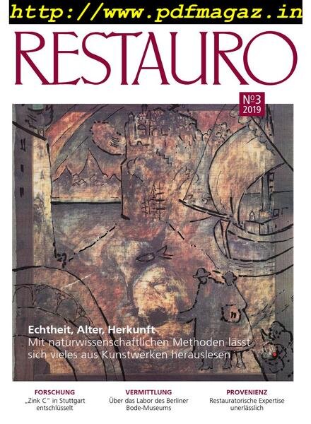 Restauro – Mai 2019 Cover