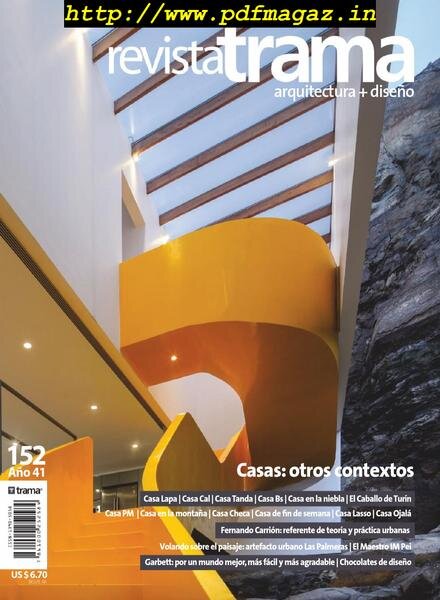 Revista Trama – mayo 2019 Cover