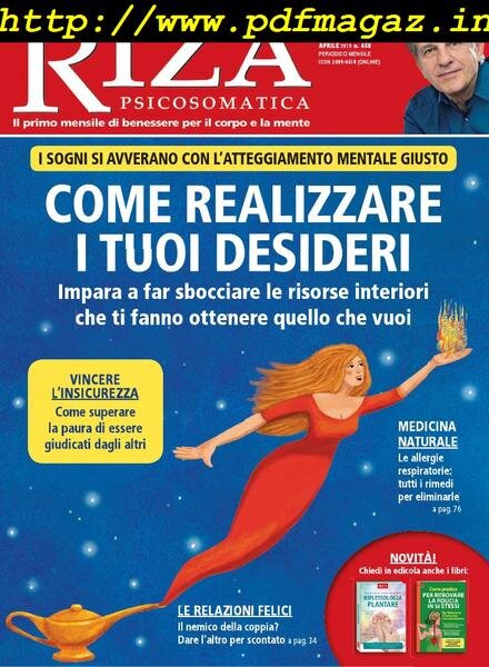 Riza Psicosomatica – Aprile 2019 Cover