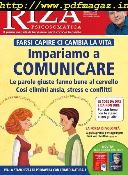 Riza Psicosomatica – Marzo 2019 Cover