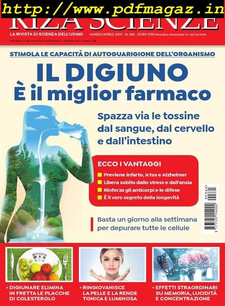 Riza Scienze – Marzo 2019 Cover