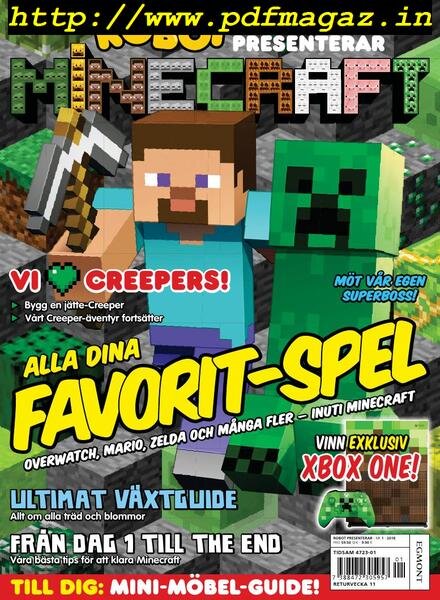 Robot Presenterar – januari 2018 Cover