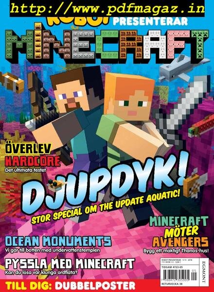 Robot Presenterar – juli 2018 Cover