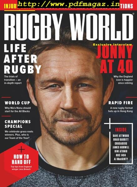 Rugby World – July 2019 Cover