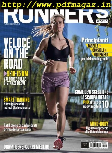 Runner’s World Italia – Aprile 2019 Cover