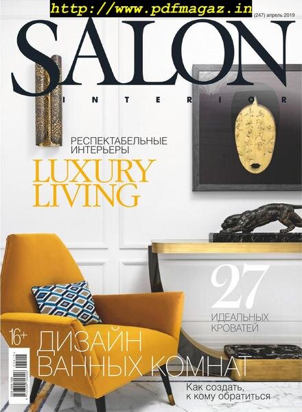Salon Interior Russia – April 2019 Cover