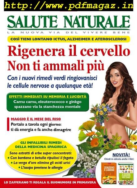 Salute Naturale – Maggio 2019 Cover