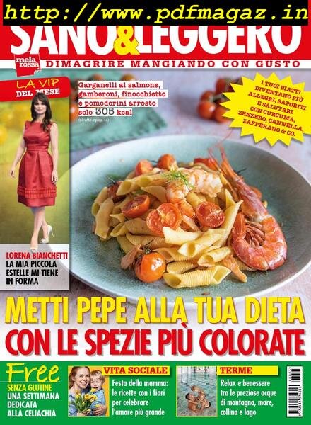 Sano & Leggero – maggio 2019 Cover