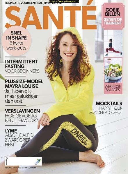 Sante Netherlands – april 2019 Cover