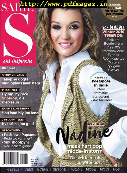 Sarie – Mei 2019 Cover