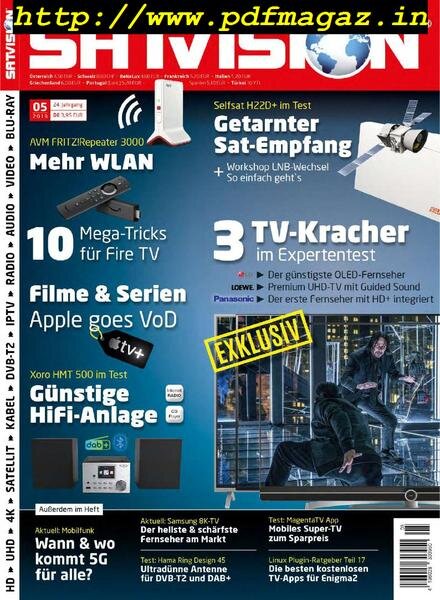 Satvision – Mai 2019 Cover
