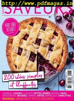 Saveurs France – Special Desserts 2019
