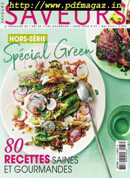 Saveurs – Hors-Serie N 37 – Mai 2019 Cover