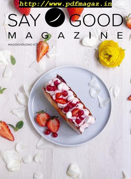 Say Good – Maggio-Giugno 2019 Cover