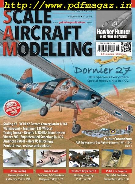 Scale Aircraft Modelling – May 2019 Cover