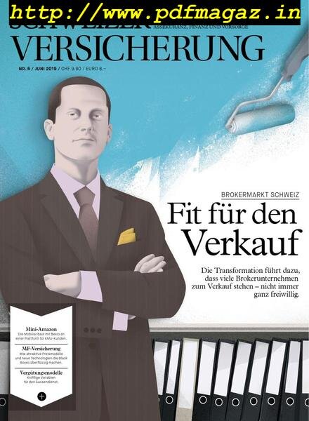 Schweizer Versicherung – Juni 2019 Cover