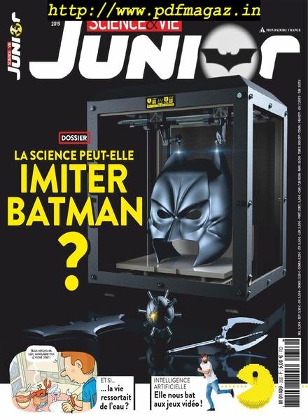 Science & Vie Junior – mai 2019 Cover