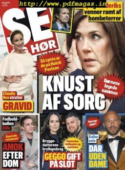 SE og HoR – 01 maj 2019