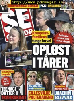 SE og HoR – 08 maj 2019
