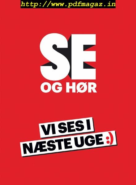 SE og HoR – 10 april 2019 Cover