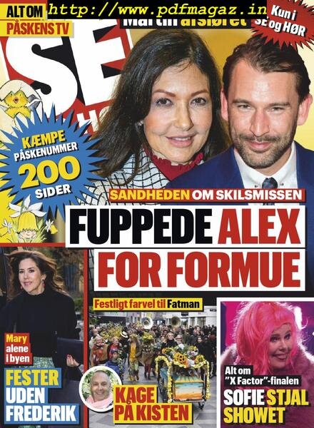SE og HoR – 16 april 2019 Cover