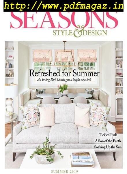 Seasons Style & Design – Summer 2019 Cover