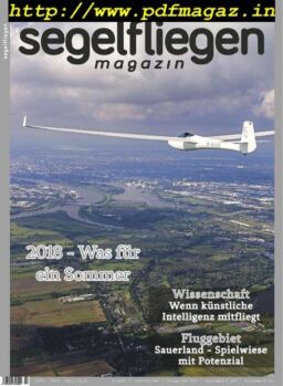Segelfliegen – Marz-April 2019
