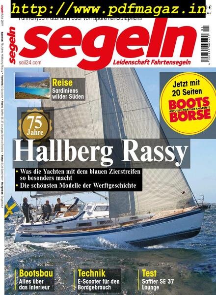 Segeln – April 2019 Cover