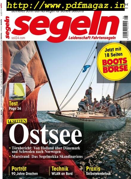 Segeln – Mai 2019 Cover