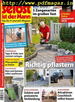 Selbst ist der Mann – April 2019