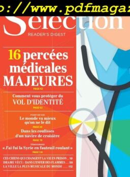 Selection Reader’s Digest France – mai 2019