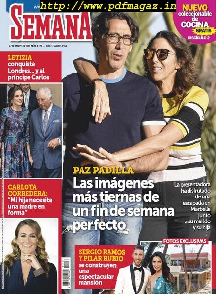 Semana Espana – 27 marzo 2019 Cover