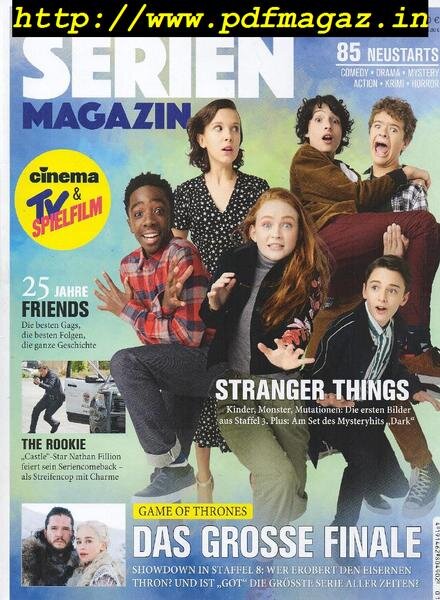 SerienMagazin – Nr.1, 2019 Cover