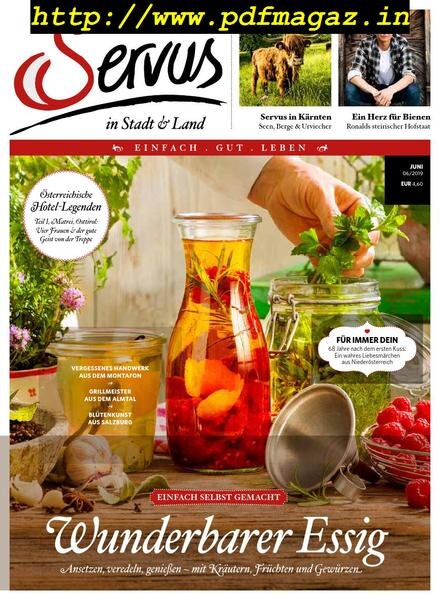 Servus Austria – Juni 2019 Cover