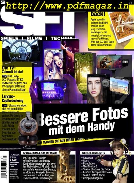 SFT – Spiele Filme Technik – Mai 2019 Cover