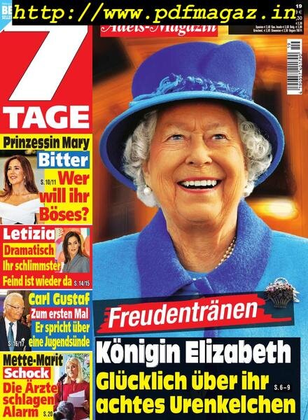 Sieben Tage – 4 Mai 2019 Cover