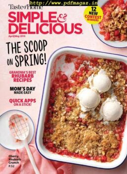Simple & Delicious – April-May 2019