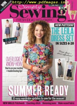 Simply Sewing – August 2019