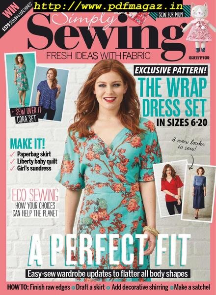 Simply Sewing – July 2019 Cover
