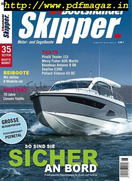 Skipper Bootshandel – Mai 2019 Cover