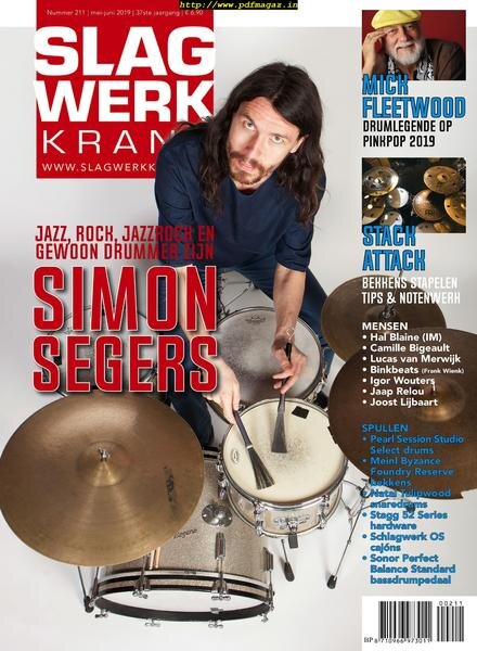 Slagwerkkrant – mei 2019 Cover