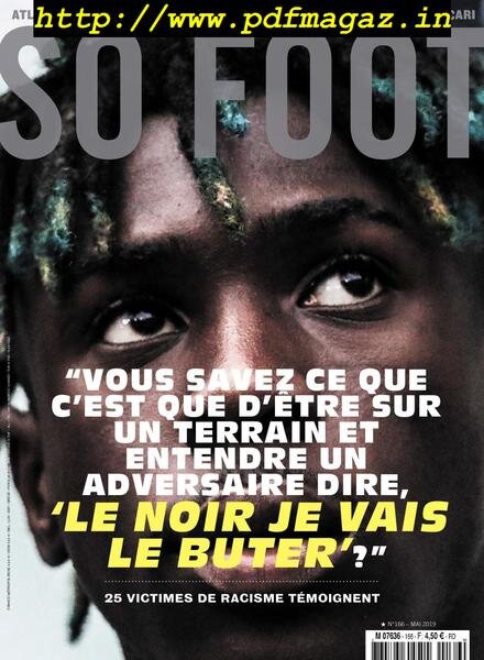 So Foot – mai 2019 Cover