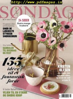 Sondag – 06 maj 2019