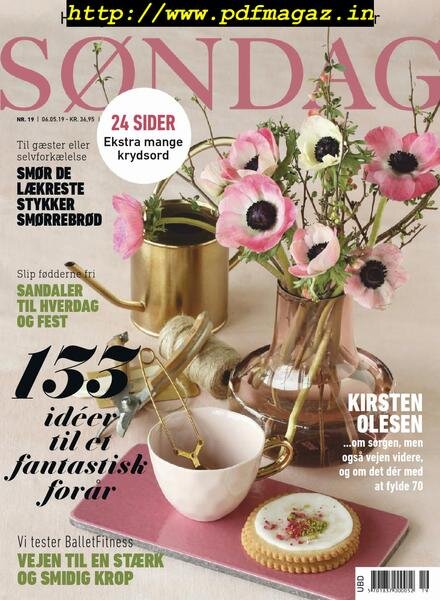 Sondag – 06 maj 2019 Cover