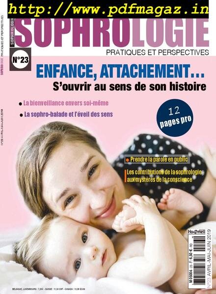 Sophrologie – avril 2019 Cover
