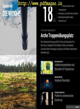 Spektrum Die Woche – 03 Mai 2019