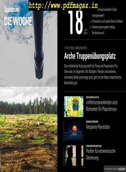 Spektrum Die Woche – 03 Mai 2019 Cover