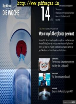 Spektrum Die Woche – 05 April 2019