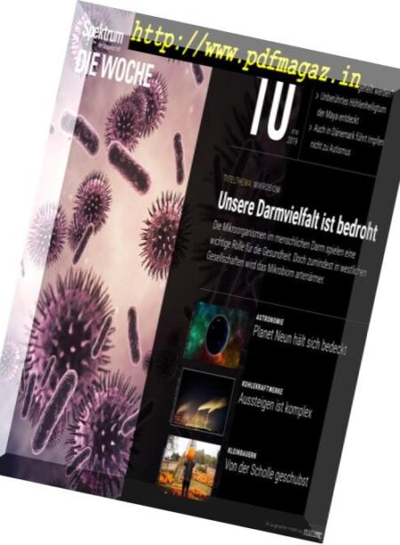 Spektrum Die Woche – 08 Marz 2019 Cover